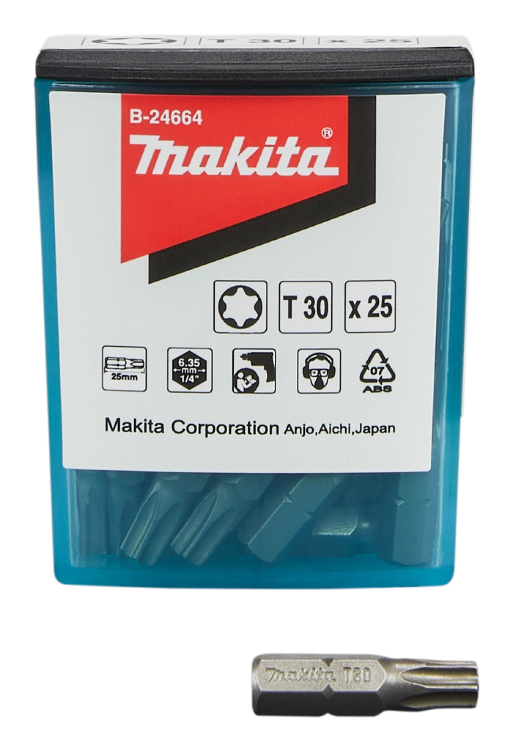 Makita B-24664 Schroefbit - T30x25mm (25st)-image