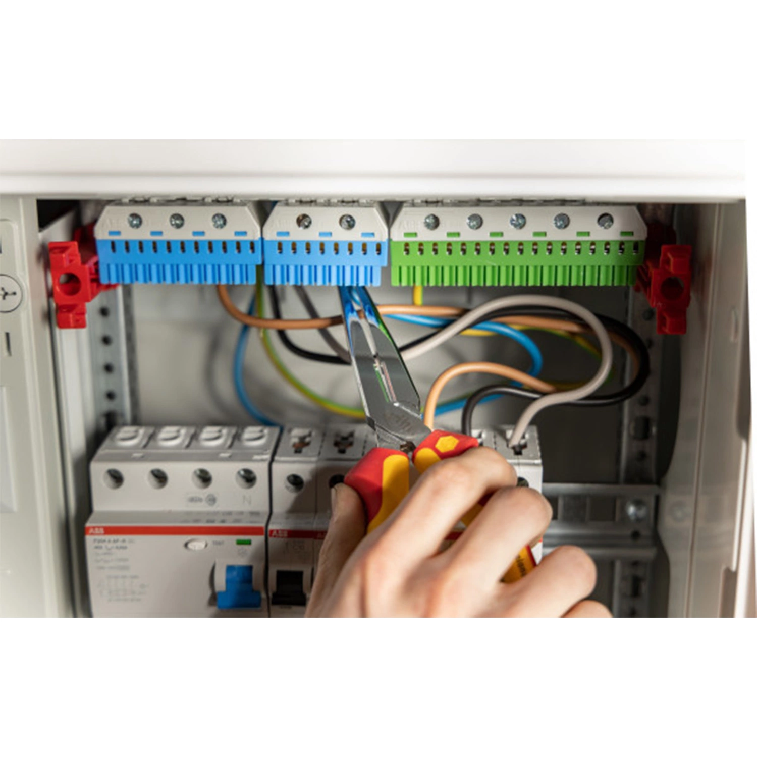 Wiha Z 05 0 06 Punttang Professional electric met knipgedeelte - 160mm-image