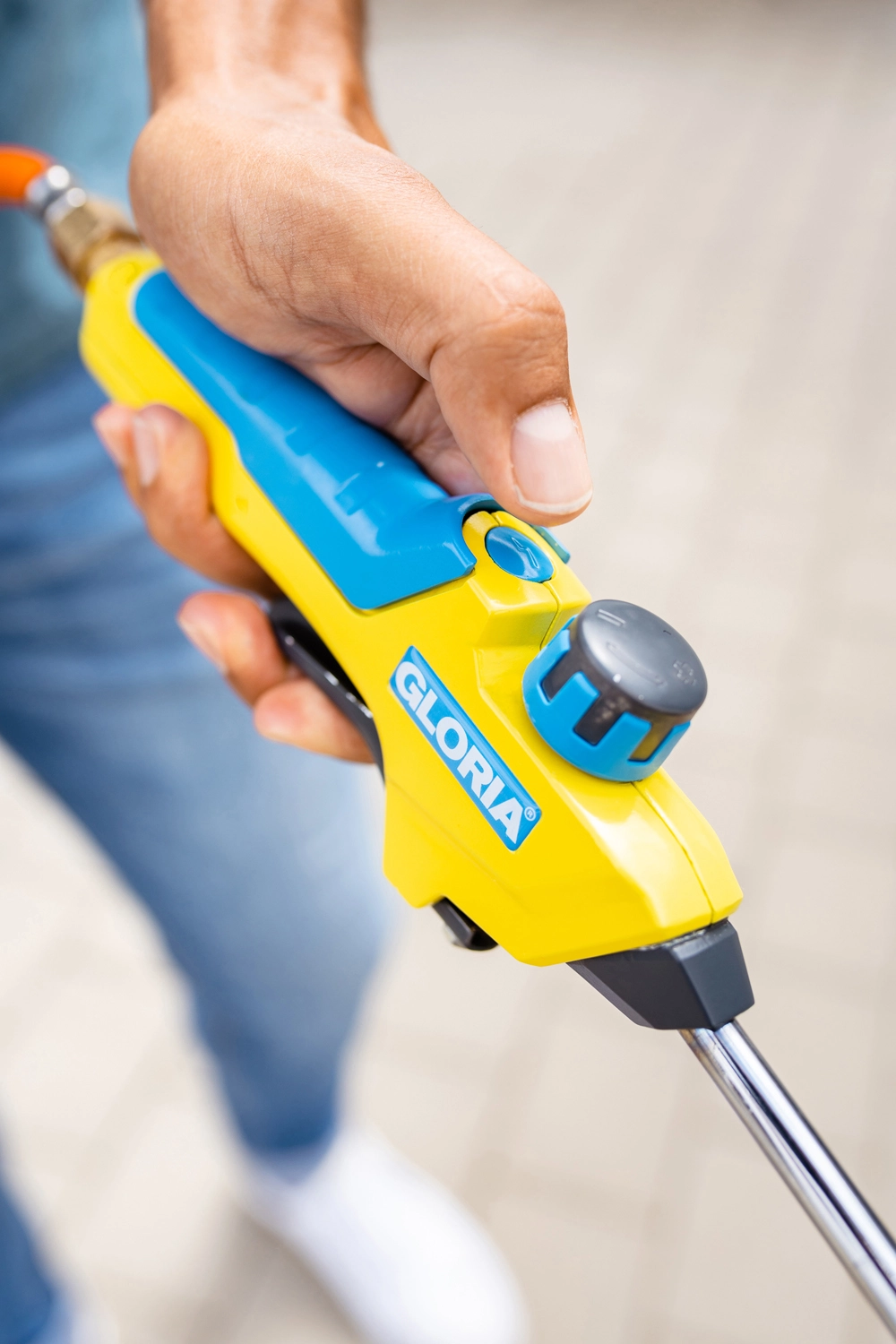 Gloria Thermoflamm Bio Professional E+ - Brûleur de désherbage à gaz - Set - 1200°C-image