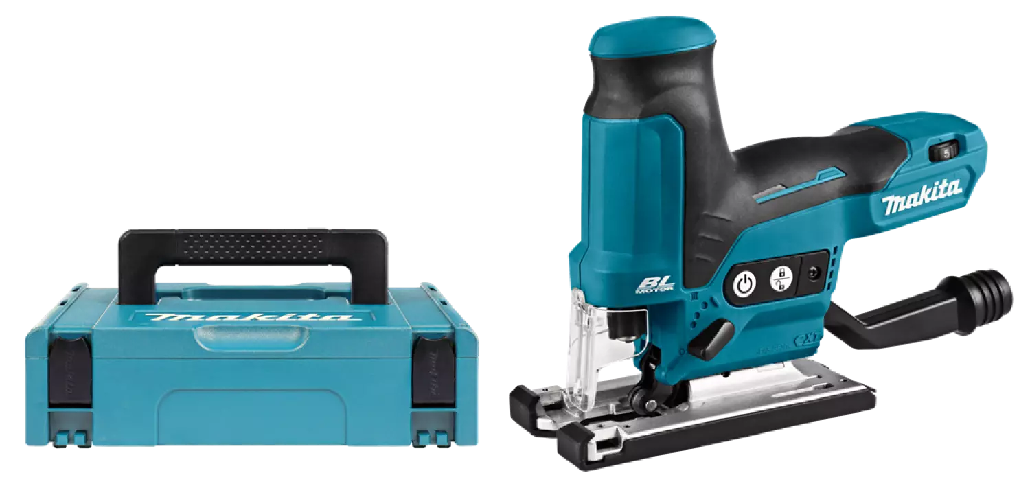 Makita JV102DZJ 10.8V Li-Ion Accu decoupeerzaag body in Mbox - T-greep - variabel - koolborstelloos-image