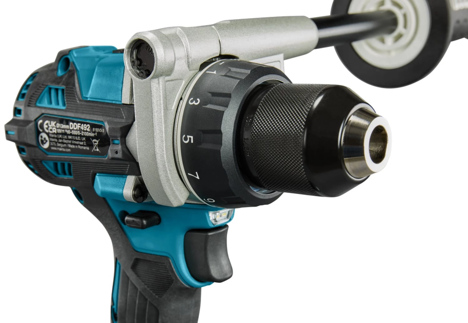 Makita DLX2545TJ 18V Li-ion perceuse-visseuse (DDF492) et visseuse à chocs (DTD153) en coffret combiné (2x batterie 5.0Ah) dans Mbox-image