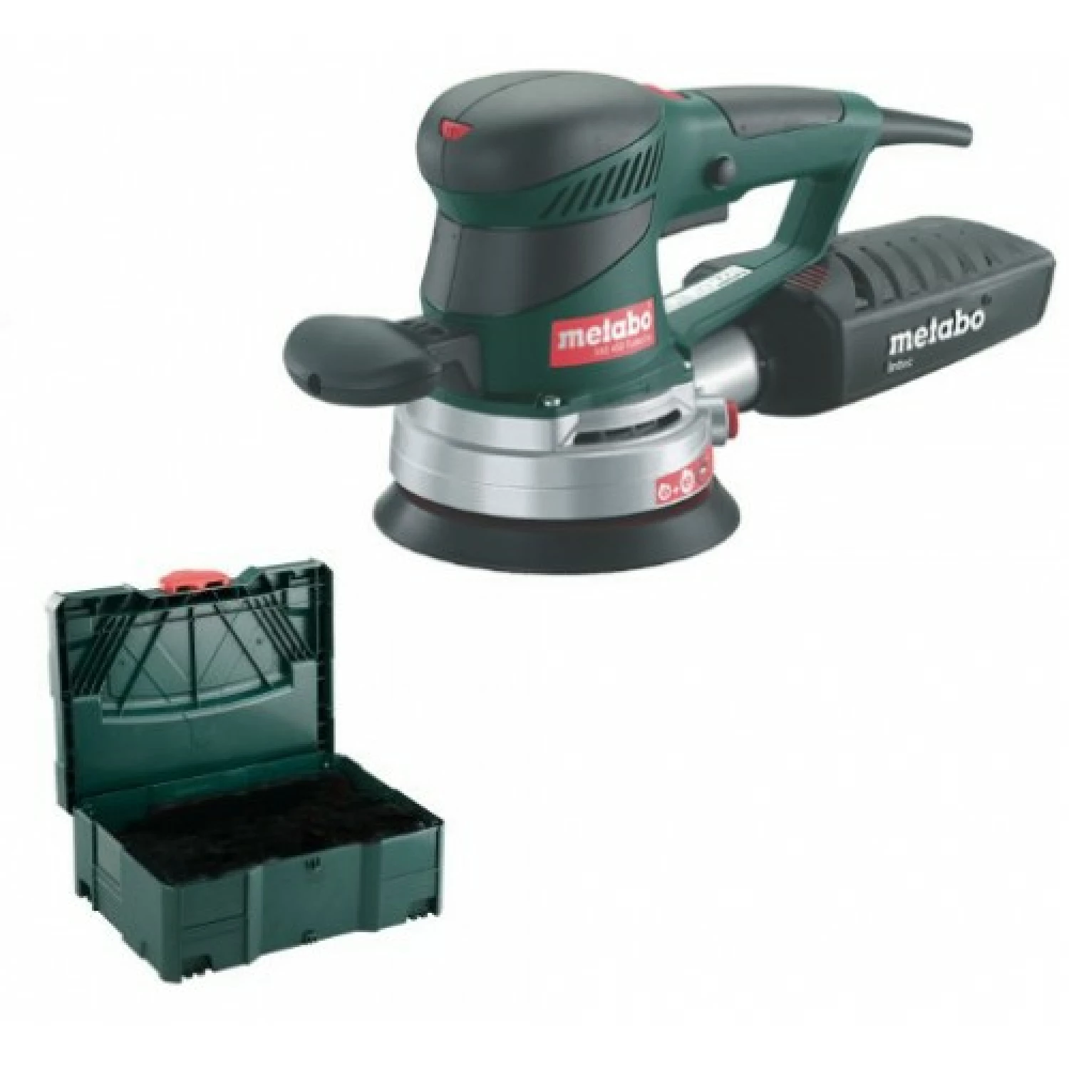 Metabo SXE 450 TurboTec Pro Pack Excentrische schuurmachine in MetaBox - 350W - 150mm - variabel-image