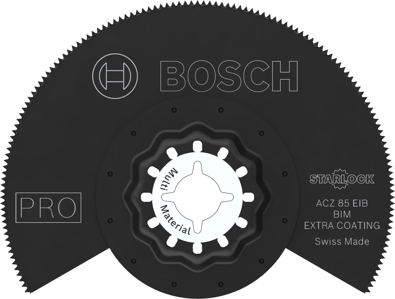 Bosch ACZ 85 EIB PRO lame de scie segmentée pour outil multifonction pour le bois et les métaux non ferreux (1 pièce)-image