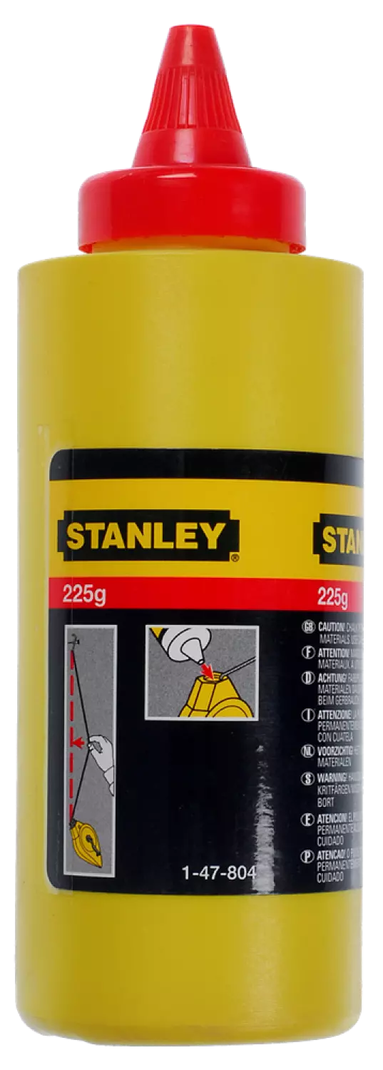 Stanley 1-47-804 - Poudre à Traçer Rouge 225gr-image