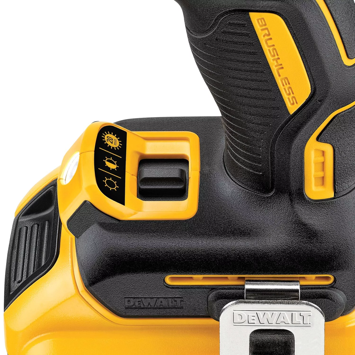 DeWALT DCD796D2 - Set de Perceuse visseuse à percussion à batteries 18V Li-Ion (2x batterie 2,0Ah) dans coffret - Moteur sans charbon-image