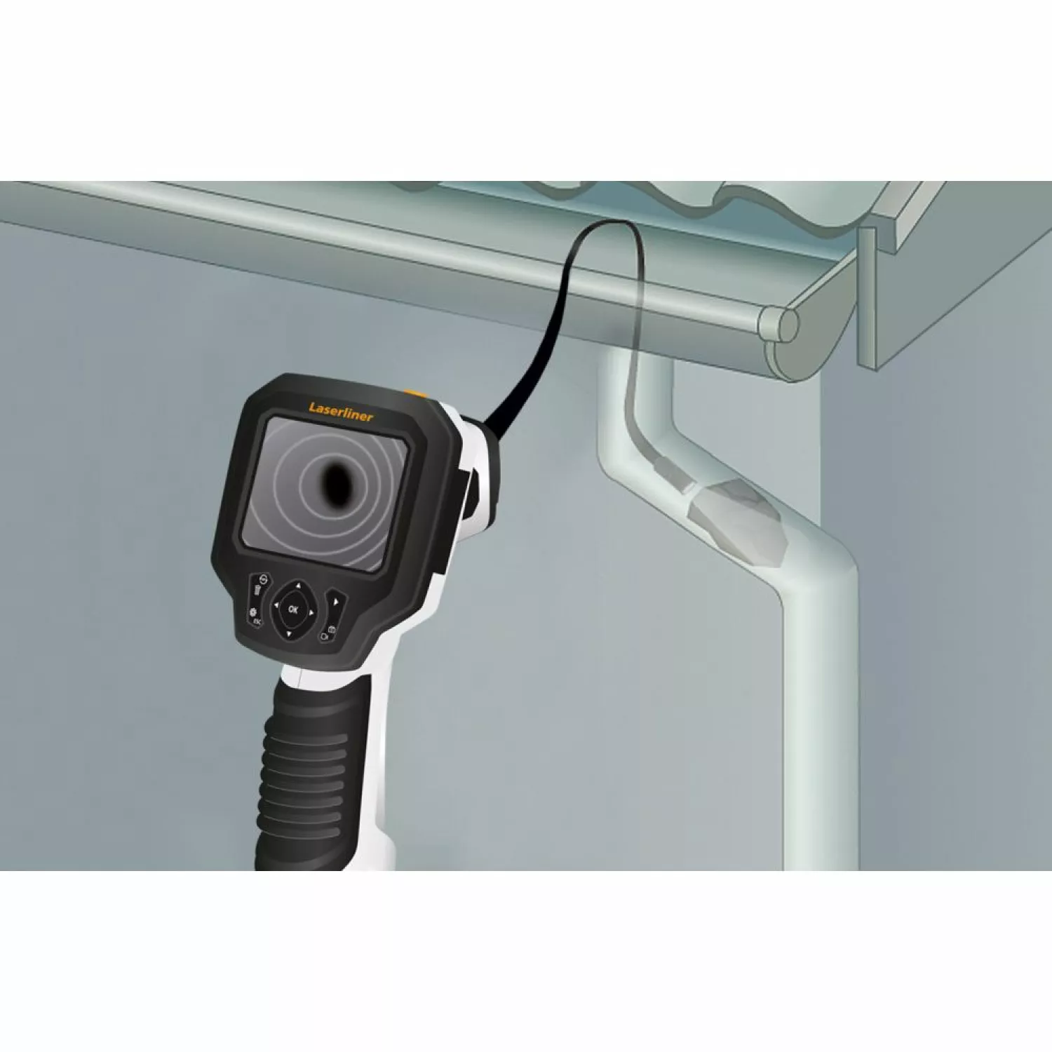 Laserliner VideoScope Plus Set Inspectiecamera in koffer - 9mm x 2m-image