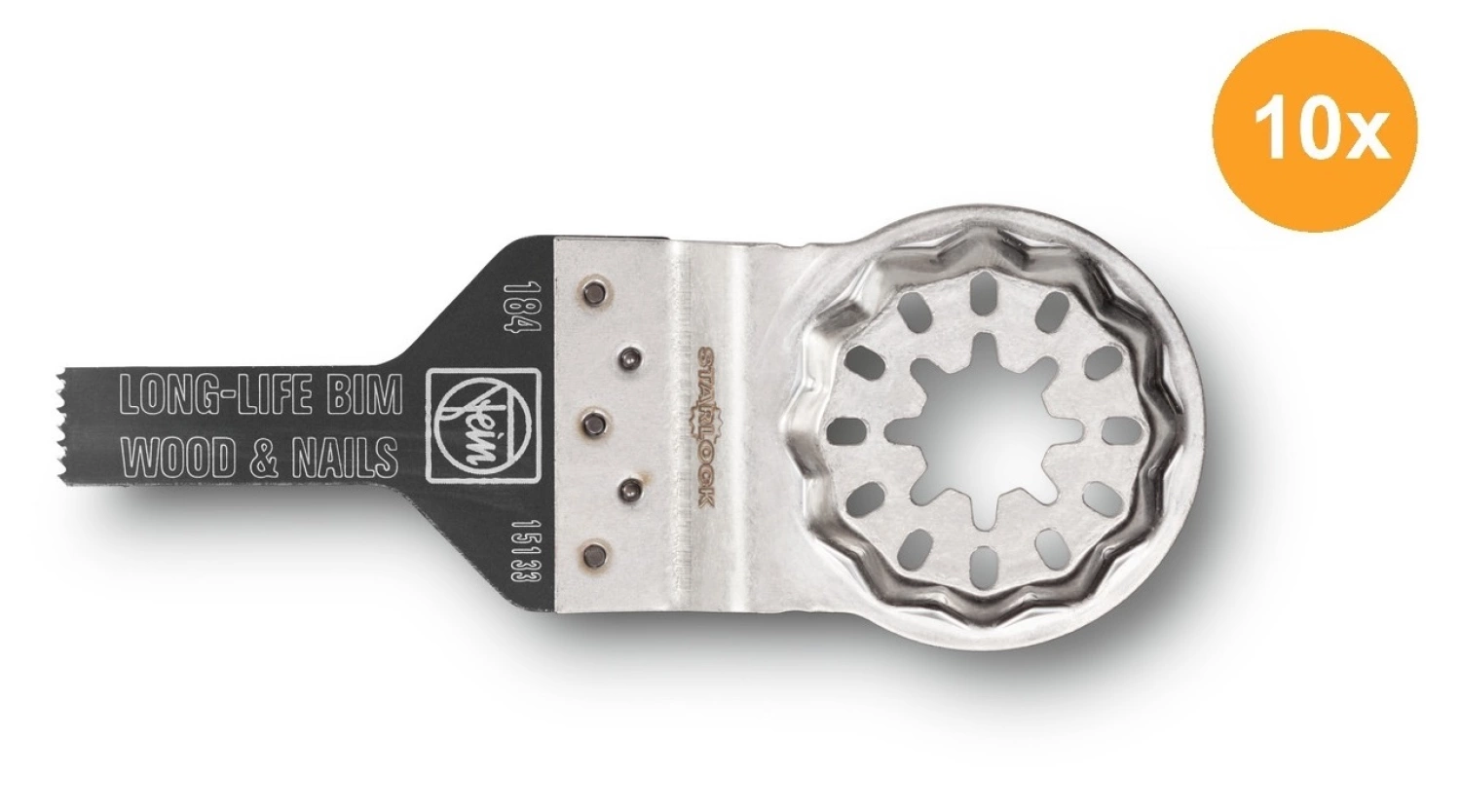 Fein 63502184240 Lame de scie E-Cut Longue Durée (10pcs) - SL - 30 x 10 mm (184)-image