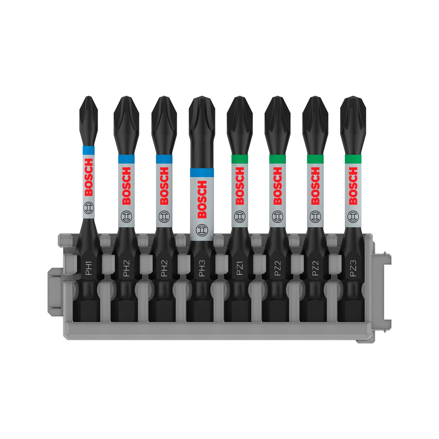 Bosch 2608522328 8-delige Control impact bits - PH1/2/3 / PZ2/3-image
