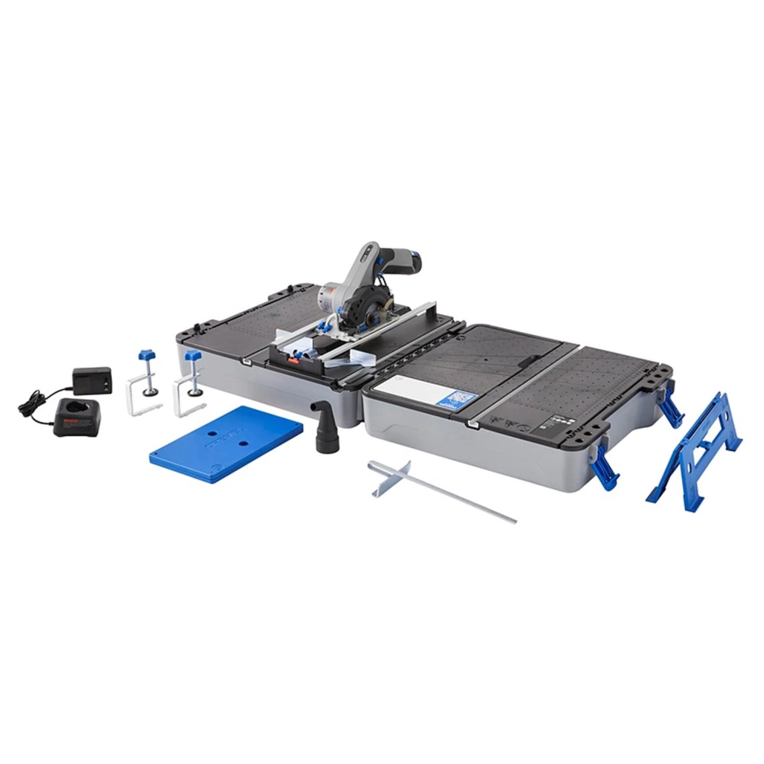 Dremel CS12V-SC1 12 V batterie Blueprint station de sciage portable (1x 2,0 Ah) dans un coffret-image
