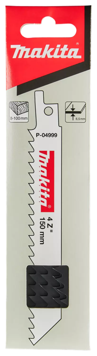 Makita P-04999 Reciprozaagblad - 150 x 6,35mm - Hout (5st)-image