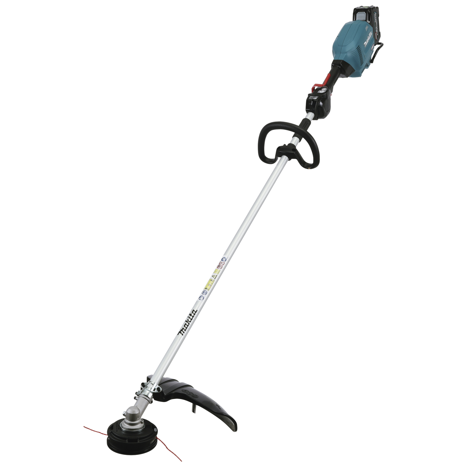 Makita UR014GT201 XGT 40 V Max Li-ion accu Bosmaaier set (2x 5,0Ah accu) - D-greep - 450mm-image