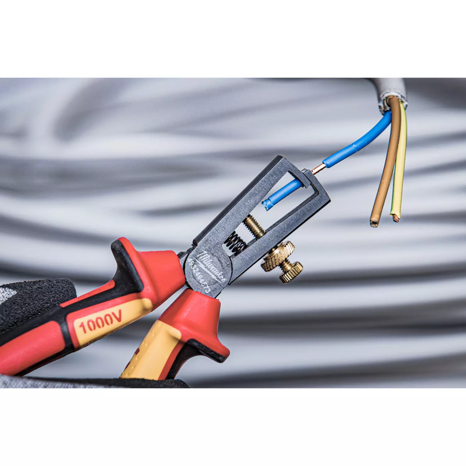 Milwaukee 4932464573 VDE Pince à dénuder - 160mm-image