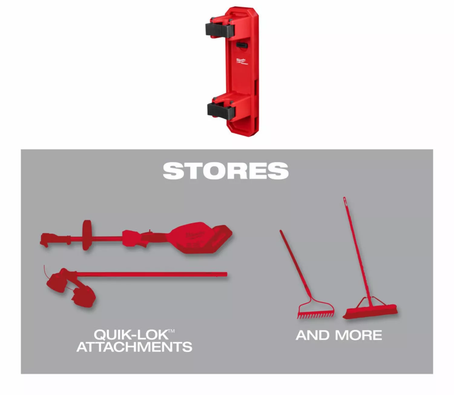 Milwaukee 4932493382 Packout houder met enkele lange handgrepen-image