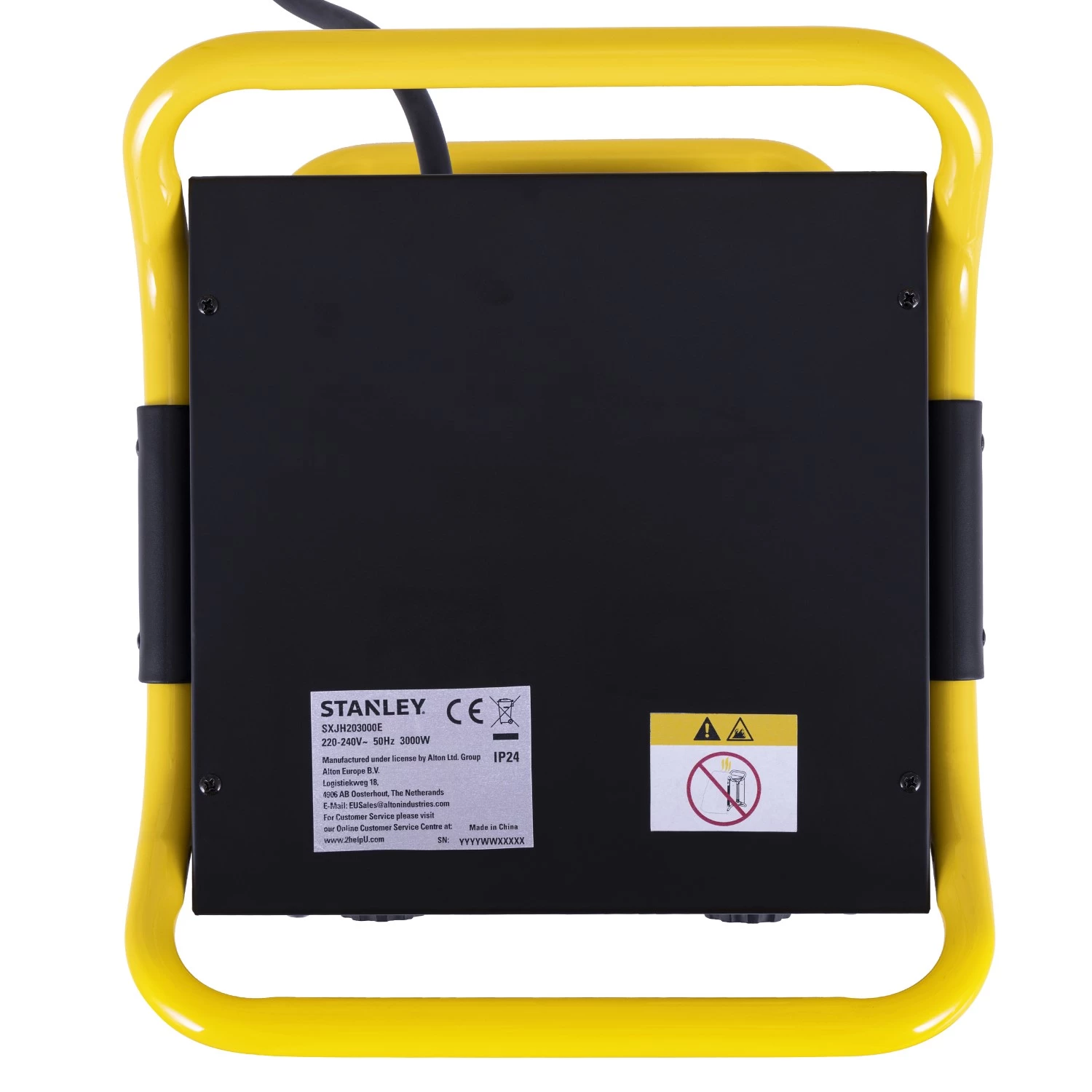 Stanley SXJH203000E Radiateur électrique industriel - 3000 W-image