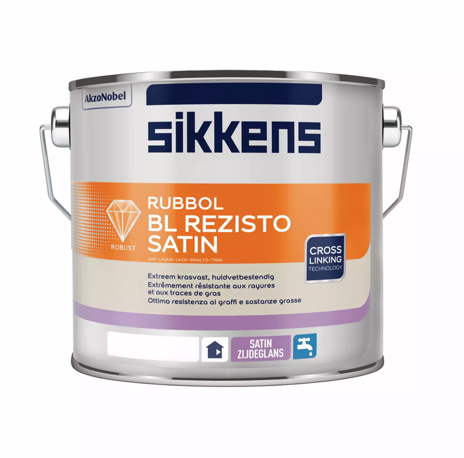 Sikkens Rubbol BL Rezisto satin - op kleur gemengd - 2.5L-image