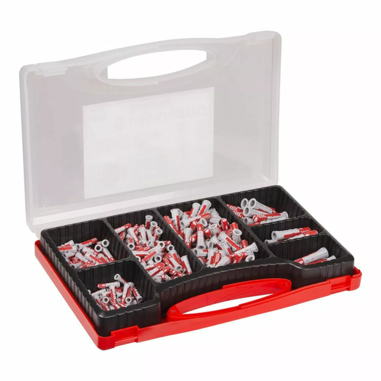 Fischer 535973 280-delige DuoPower Pluggenset in Redbox - Ø5, Ø6, Ø8, Ø10mm-image