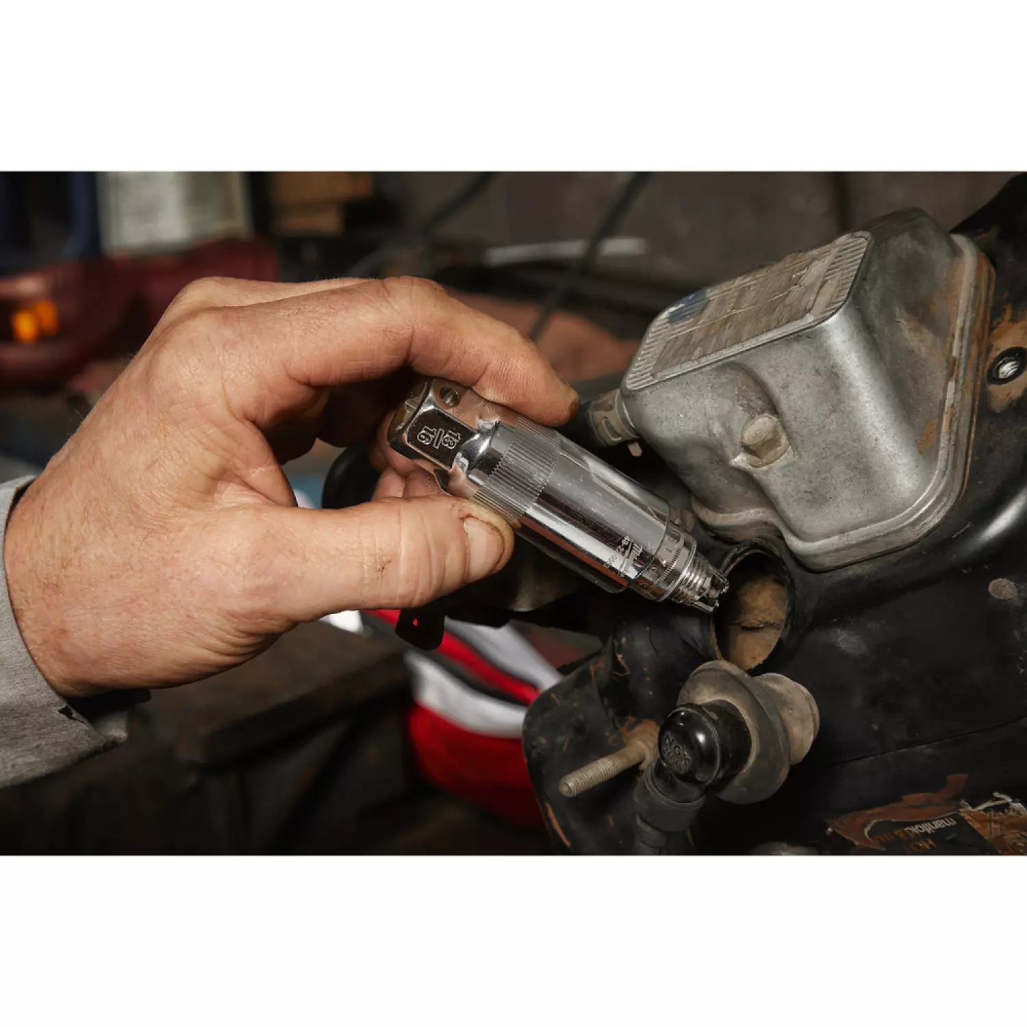 Milwaukee 4932480677 Bougiedop - 3/8" - 20.8mm-image