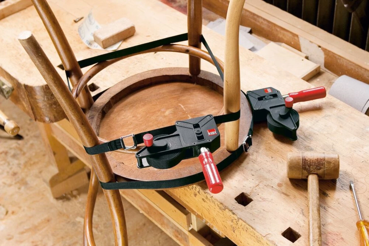 Bessey BAN700 Bandspanner met variohoeken - tot 7m-image