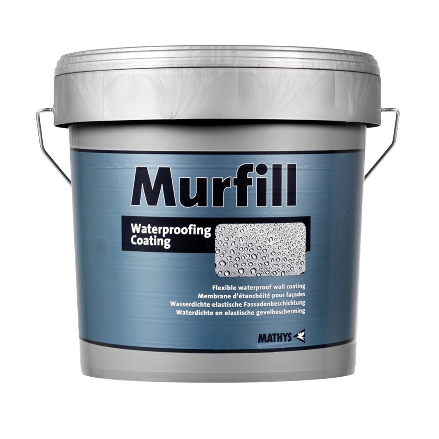 Mathys Murfill Waterproofing muurverf voor buiten - op kleur gemengd - 1Kg-image