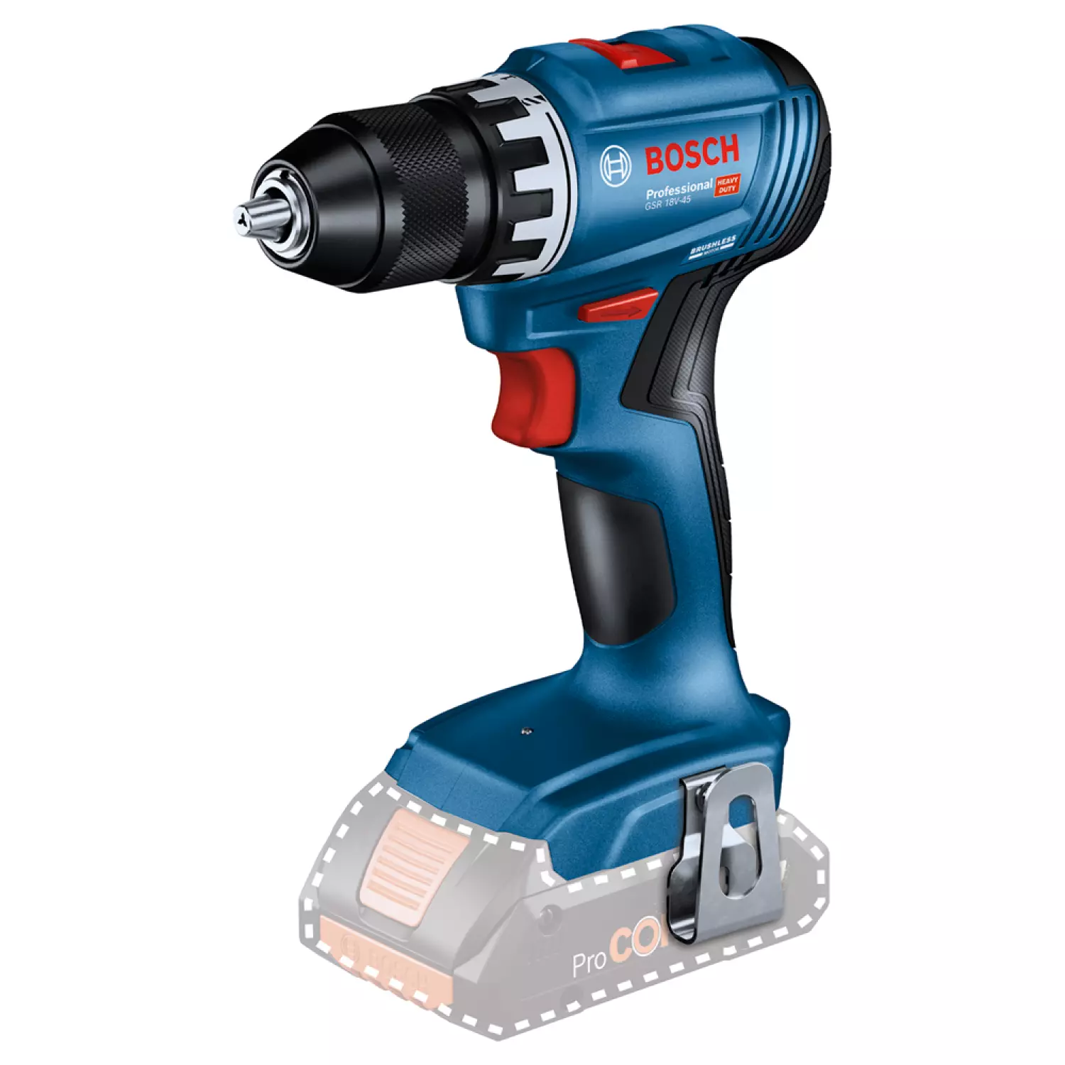 Bosch GSR 18V-45 Perceuse visseuse sans fil - 45 Nm-image