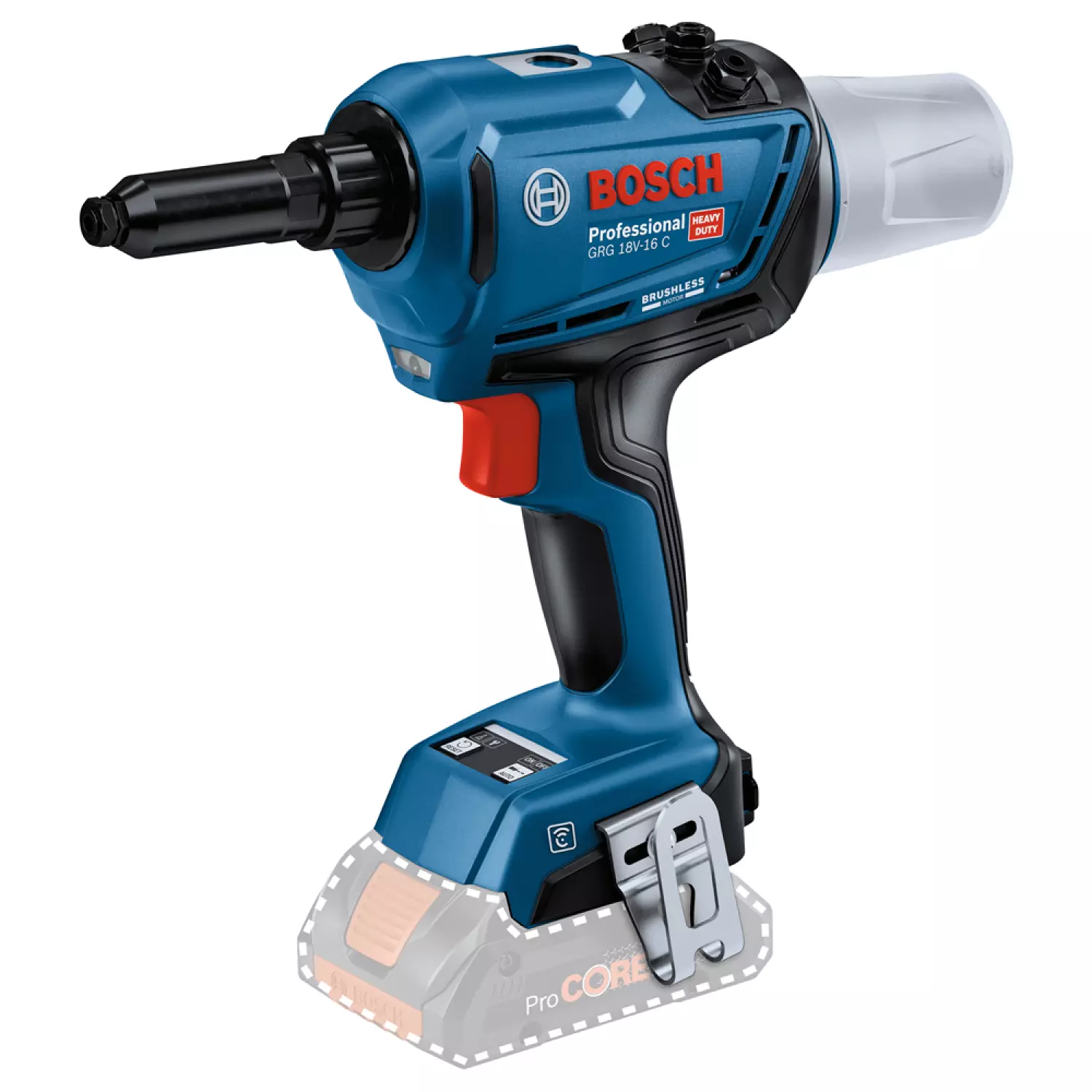 BOSCH GRG 18V-16 C Pinces à rivets sans fil - 18V Li-ion - L-Boxx - Machine seule-image