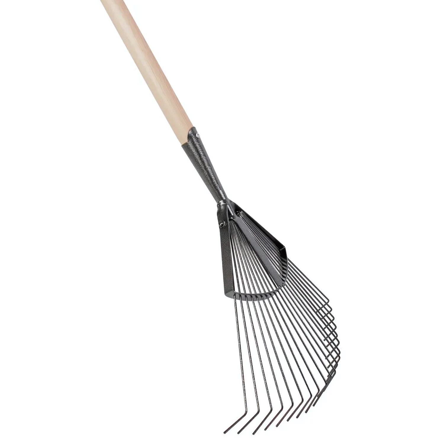 Talen Tools G22C Râteau à gazon - Professionnel - Forgé - 20 dents - Manche en frêne - 140 cm