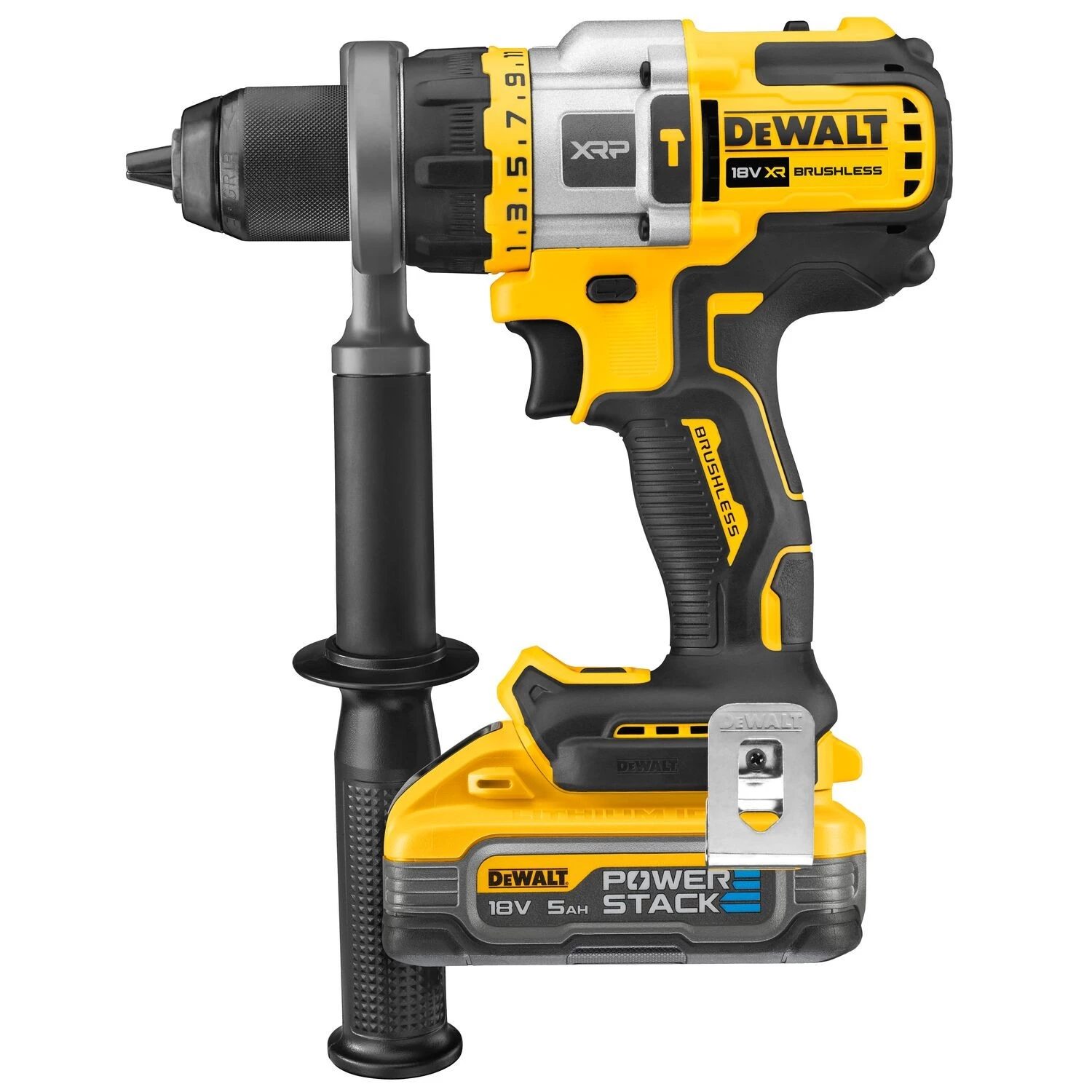 DeWALT DCD999H2T 18V Li-ion accu klopboor-/schroefmachine set (2x 5.0Ah accu) in TSTAK - 126Nm-image