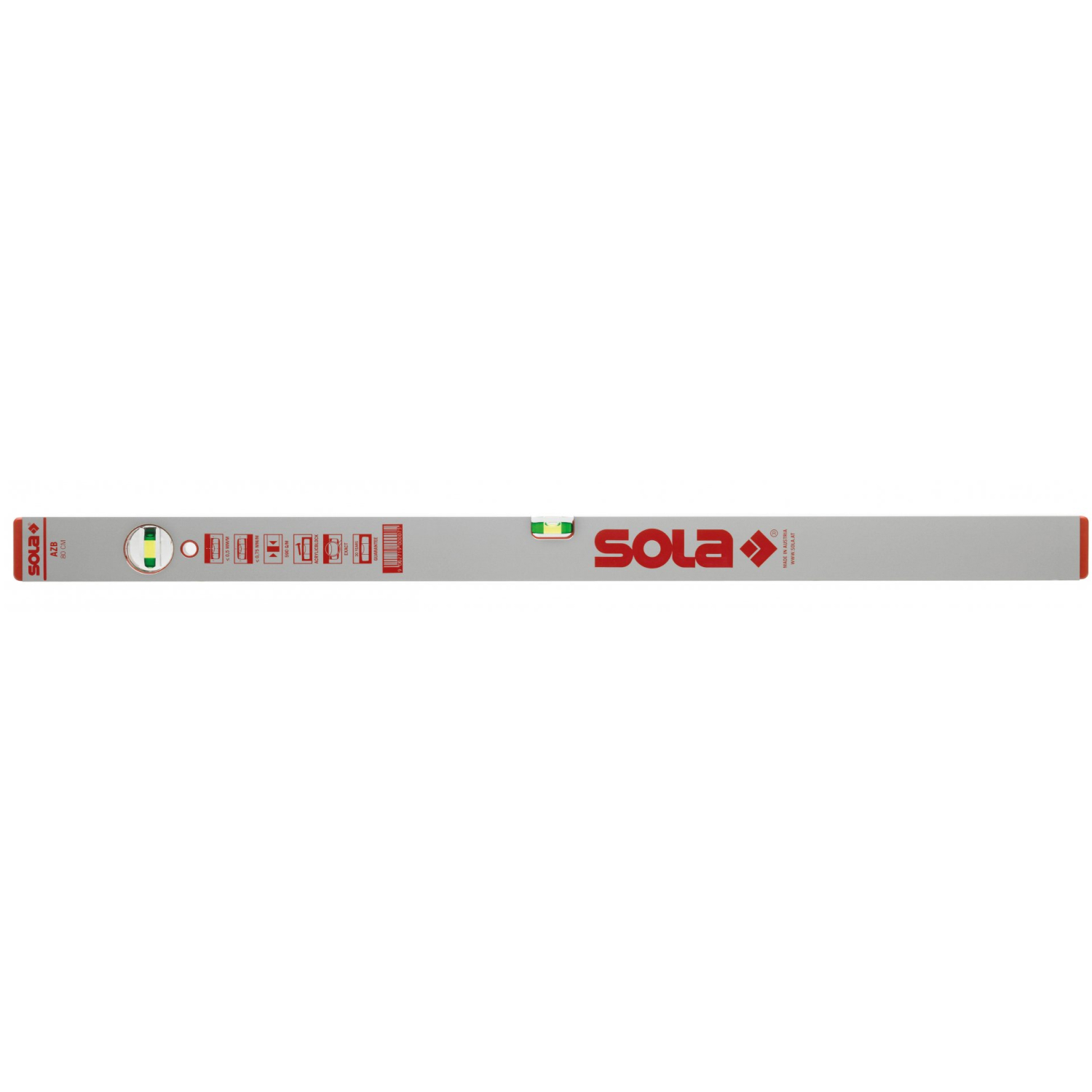 Sola AZB 150 Niveau à bulle en aluminium - 1500 mm