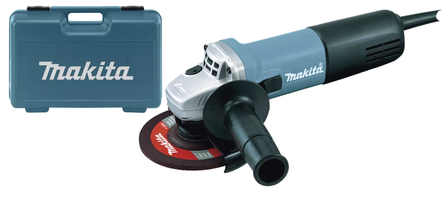 Makita 9558HNRGK Haakse slijper in koffer - 840W - 125mm-image