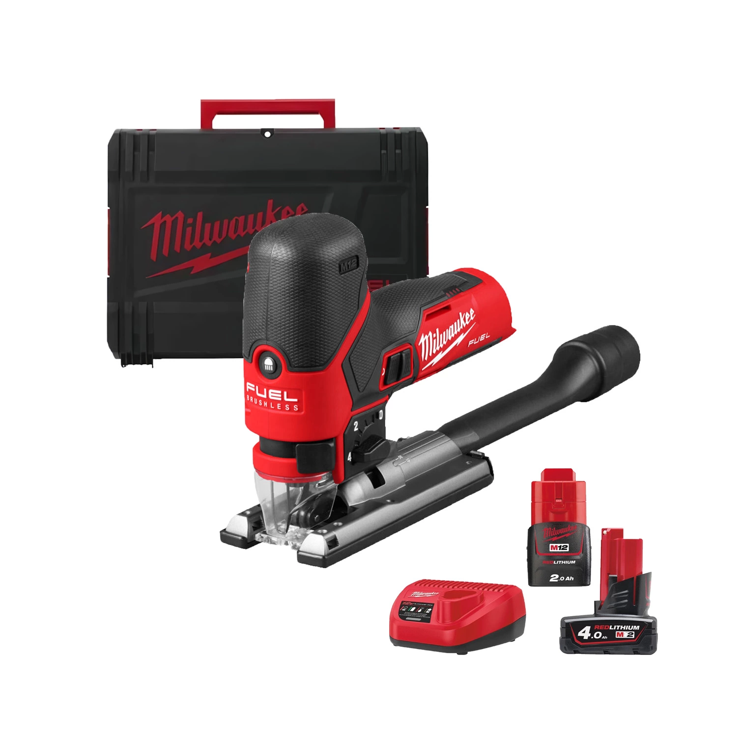 Milwaukee M12 FJS-0X 12V Li-ion Corps de scie sauteuse sans fil-image