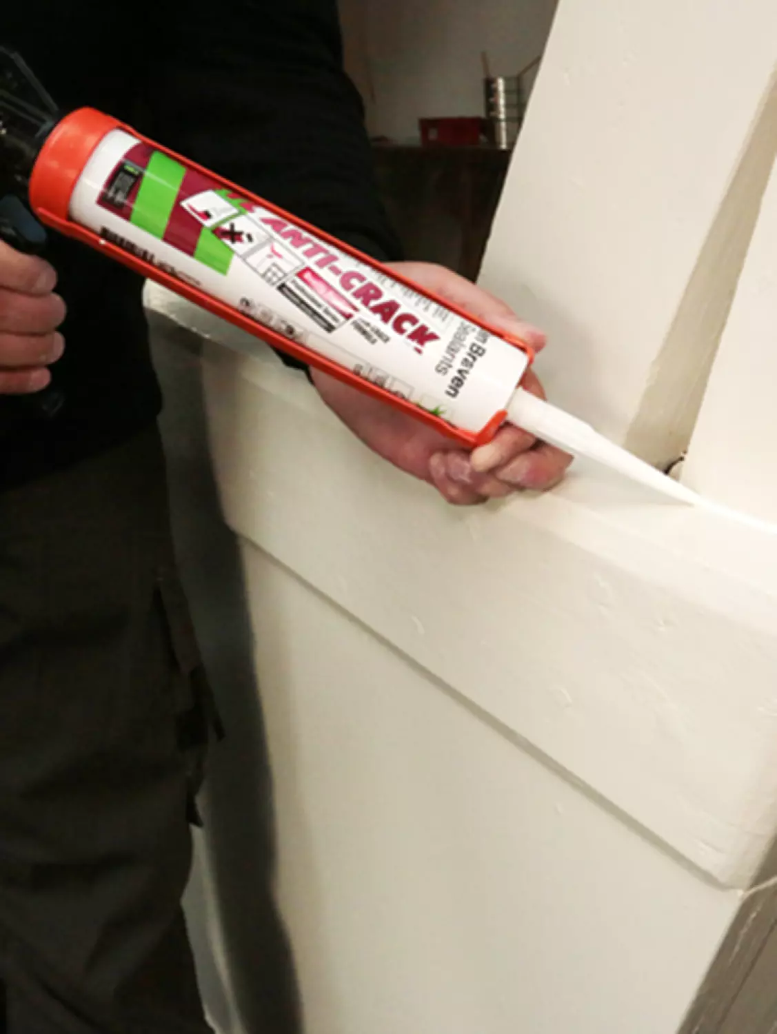 Zwaluw Den Braven 11615201 - Mastic acrylique - Blanc - 310ml-image