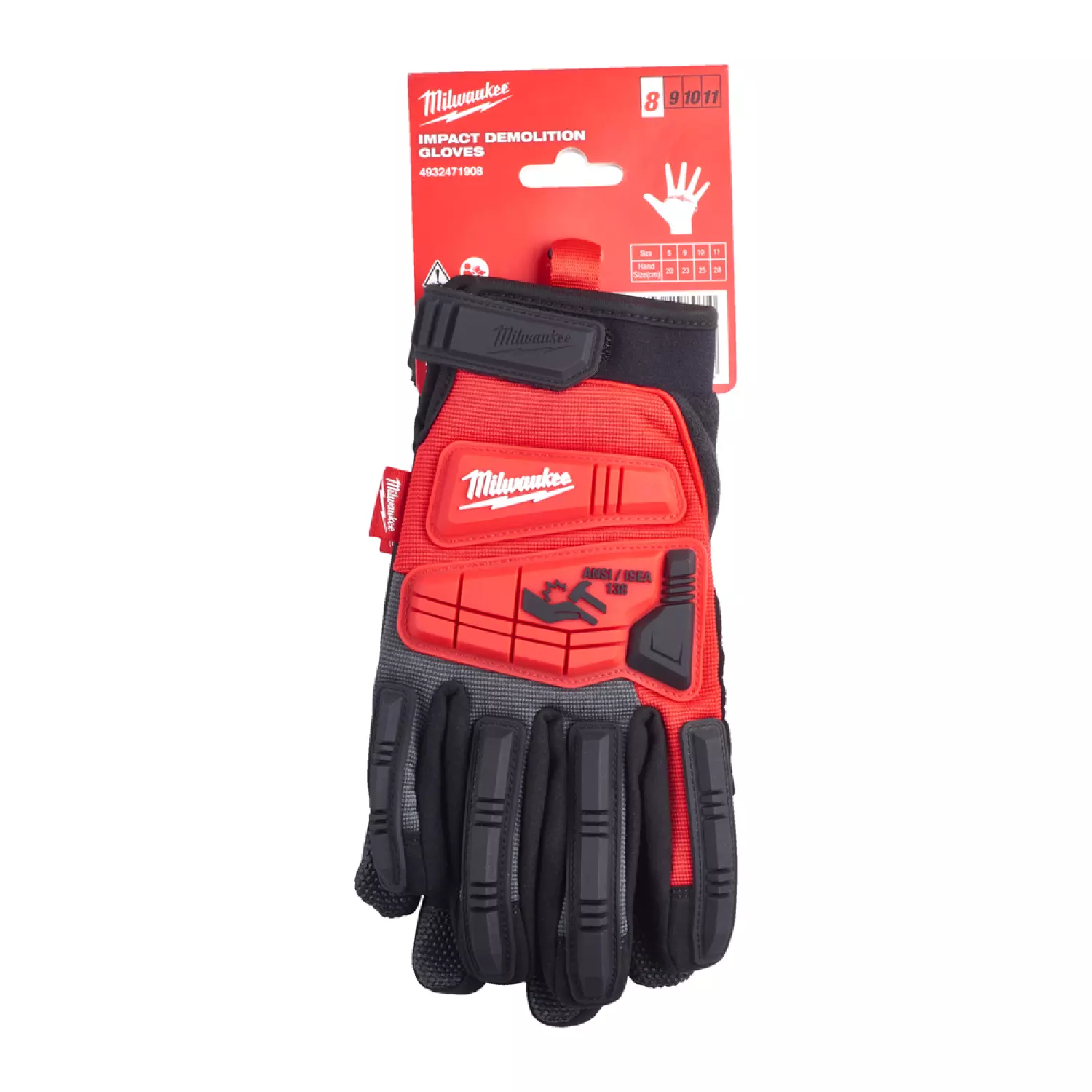 Milwaukee 4932471908 - Gants anti-choc - taille M