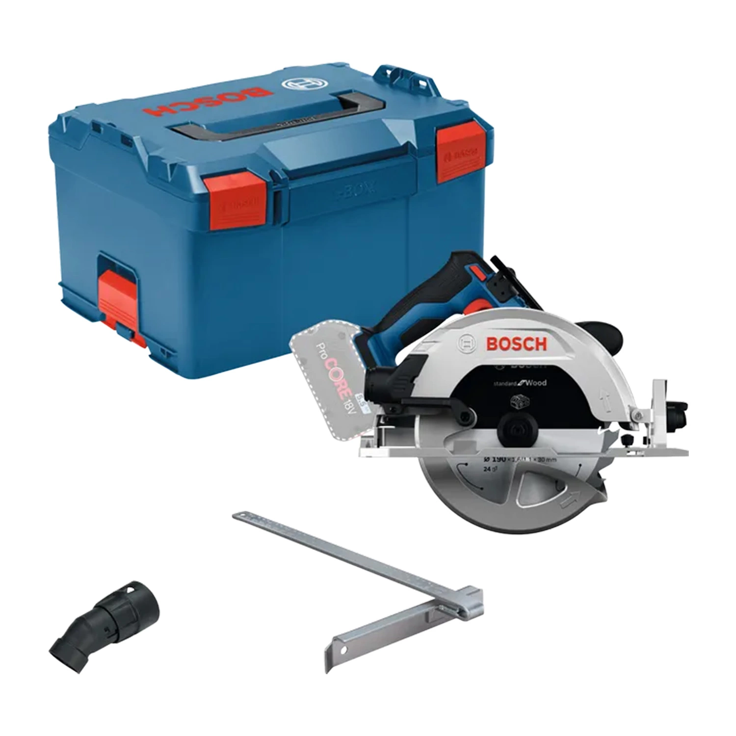 Bosch GKS18V-68-2 Accu cirkelzaag in L-Boxx - 190mm-image