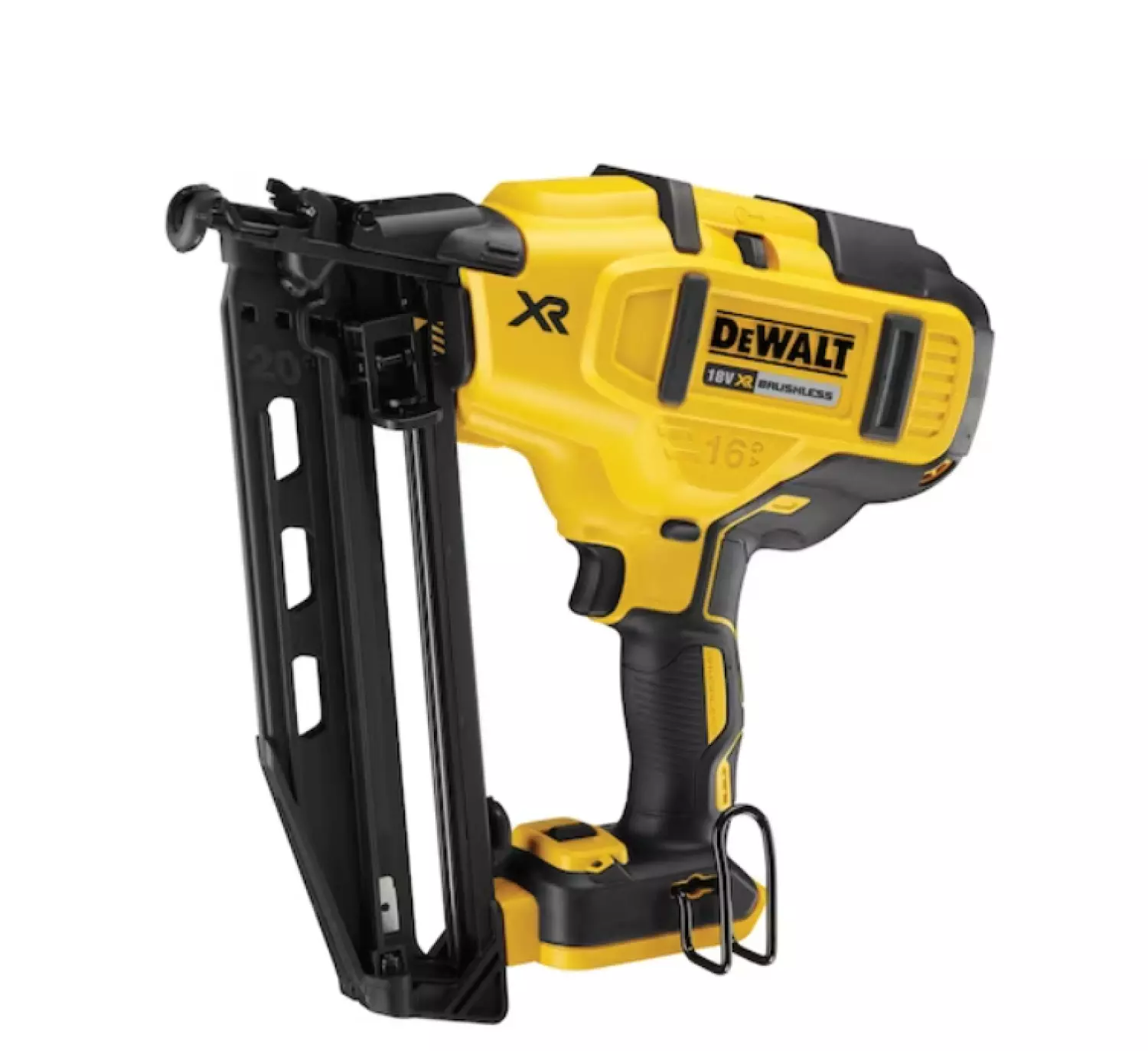 DeWALT DCN660NT 18V Li-Ion Accu afwerk tacker body in TSTAK - 32-63mm - 16 Gauge - koolborstelloos-image