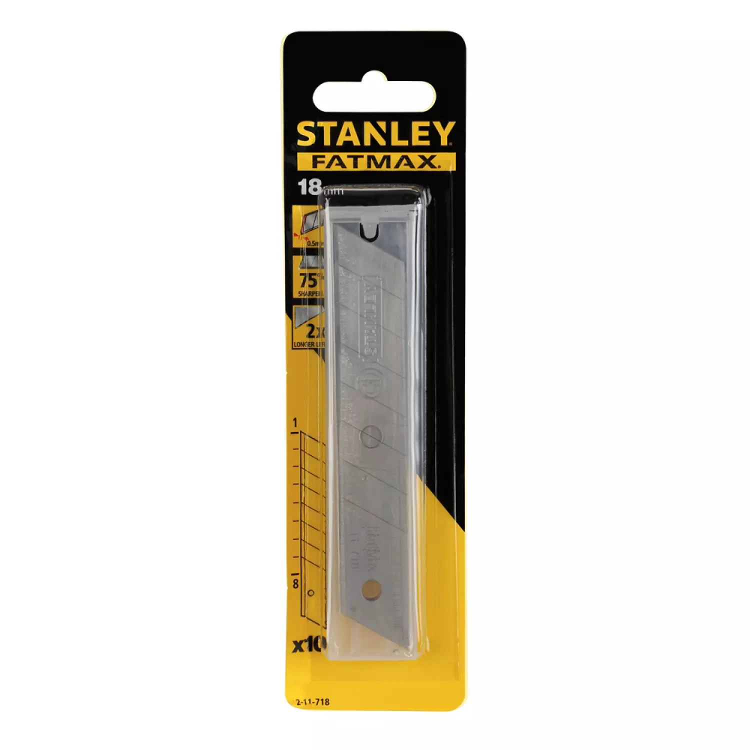 Stanley 2-11-718 - FatMax Lame Cutter 18mm (10 pcs)-image