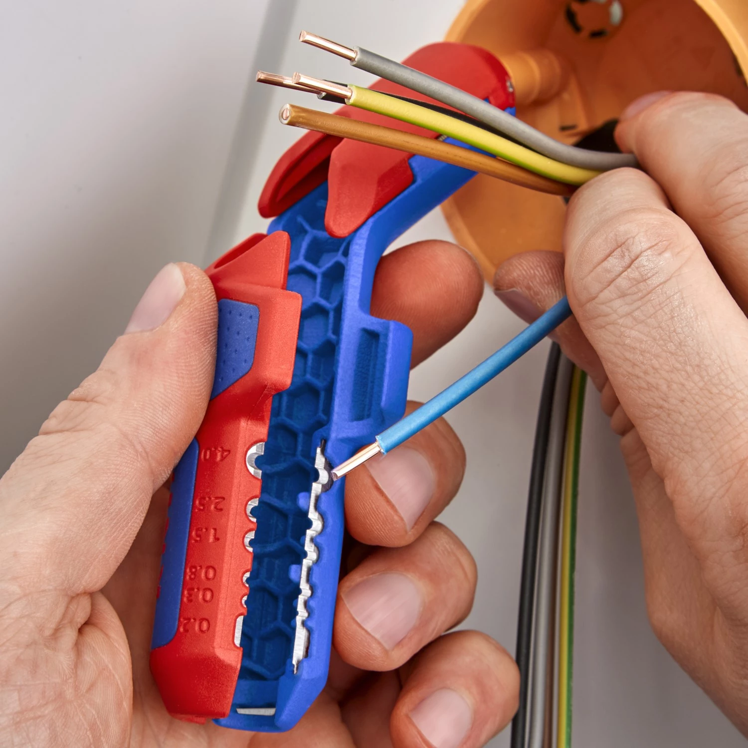 Knipex 16 95 03 SB Solar-striptang KNIPEXErgoStrip PV - 8-13mm-image