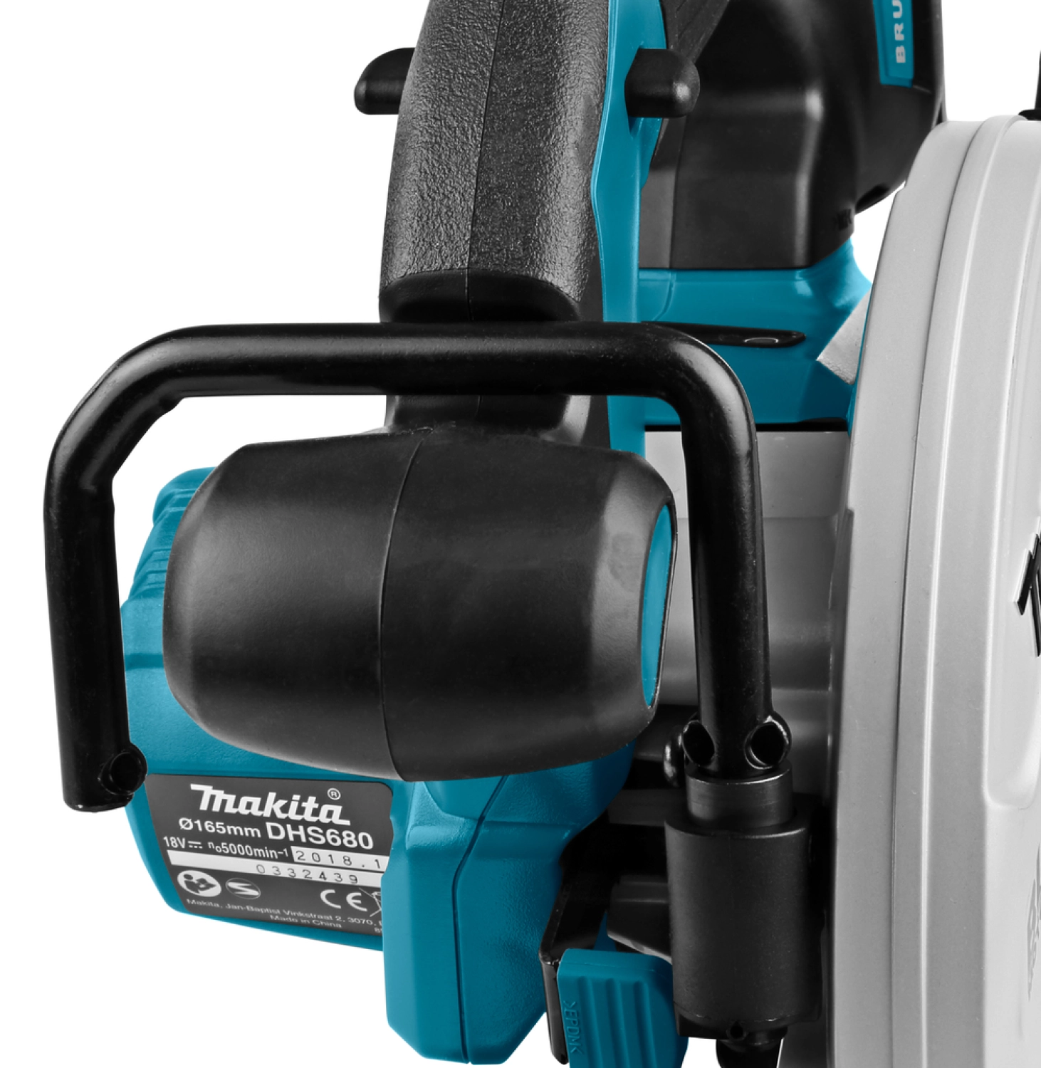 Makita DHS680RTJ 18V Li-Ion Accu cirkelzaag set (2x 5.0Ah accu) in Mbox - 165mm - koolborstelloos-image