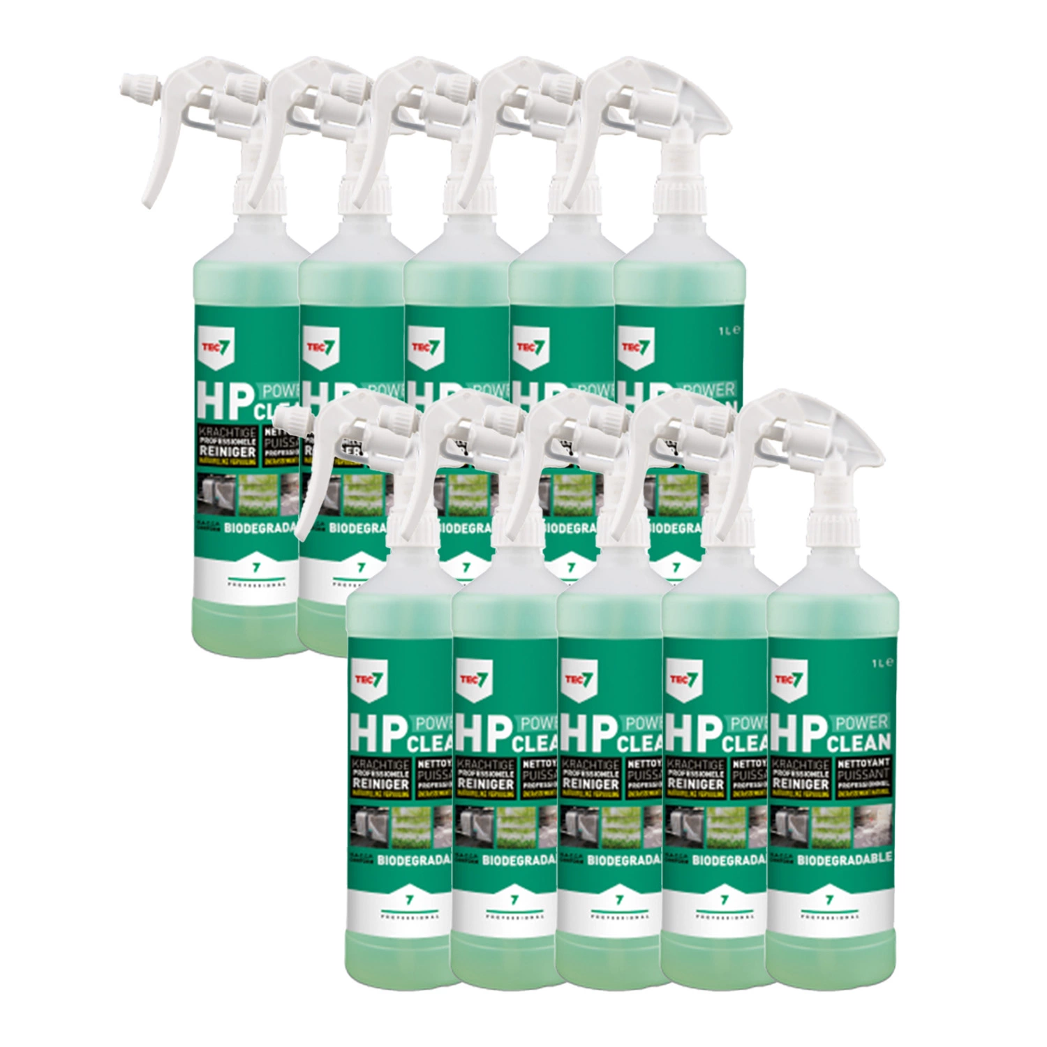 TEC7 HP Clean Cleaner - 1 l (10 pièces)-image