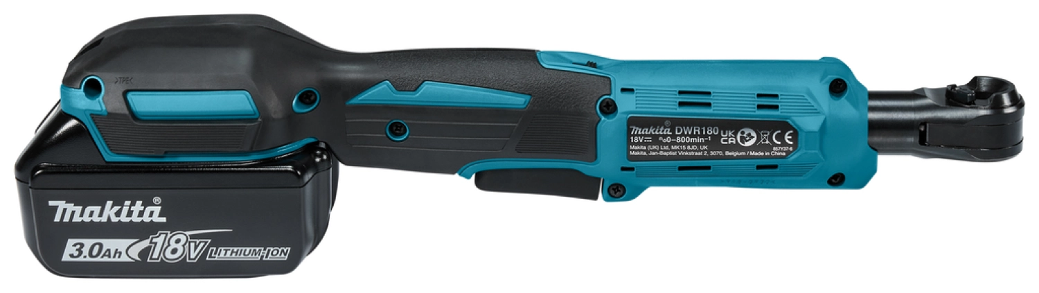 Makita DWR180RF1J Clés à cliquet sans-fil - 18V Li-ion - 1 batterie 3,0 Ah - 47,5 Nm-image