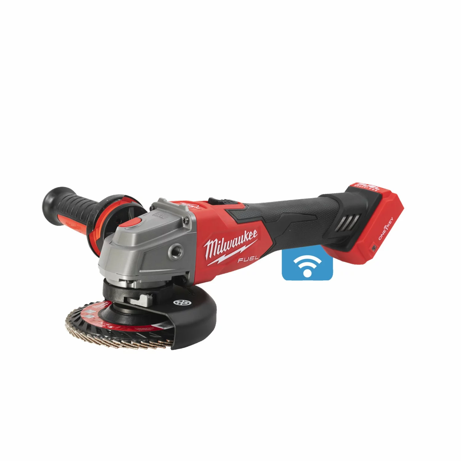 Milwaukee M18 ONEFSAG125XB-0X Meuleuse d’angle sans fil – Machine seule - M18 FUEL™ ONE-KEY™ 18V - boîte HD - 125 mm - brushless-image