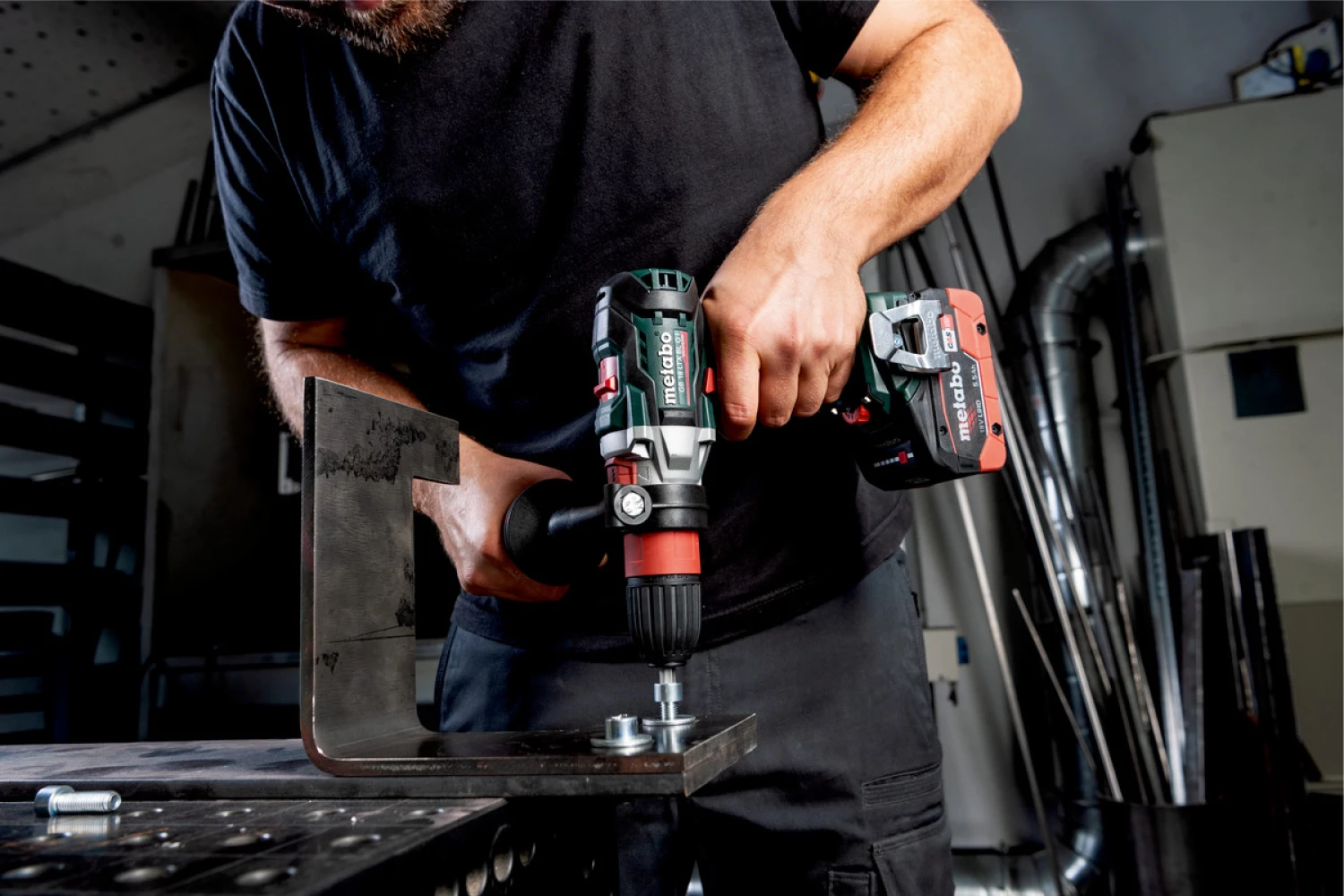 Metabo GB 18 LTX BL Q I 18V LI -ION Batterie Drill / Vis Machine Set (2 x 5,5 Ah) en Systainer - Koolbrushless - 602362660-image