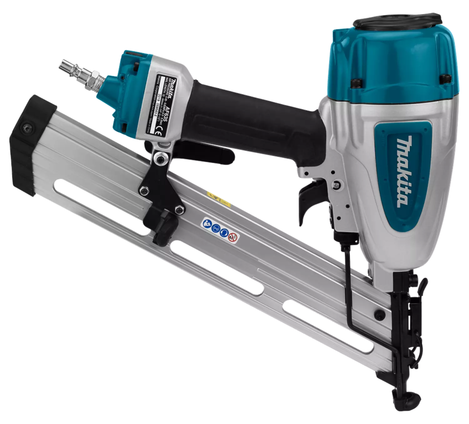Makita AF635 Cloueur pneumatique dans une coffret - 32-64 mm - 8 Bar-image