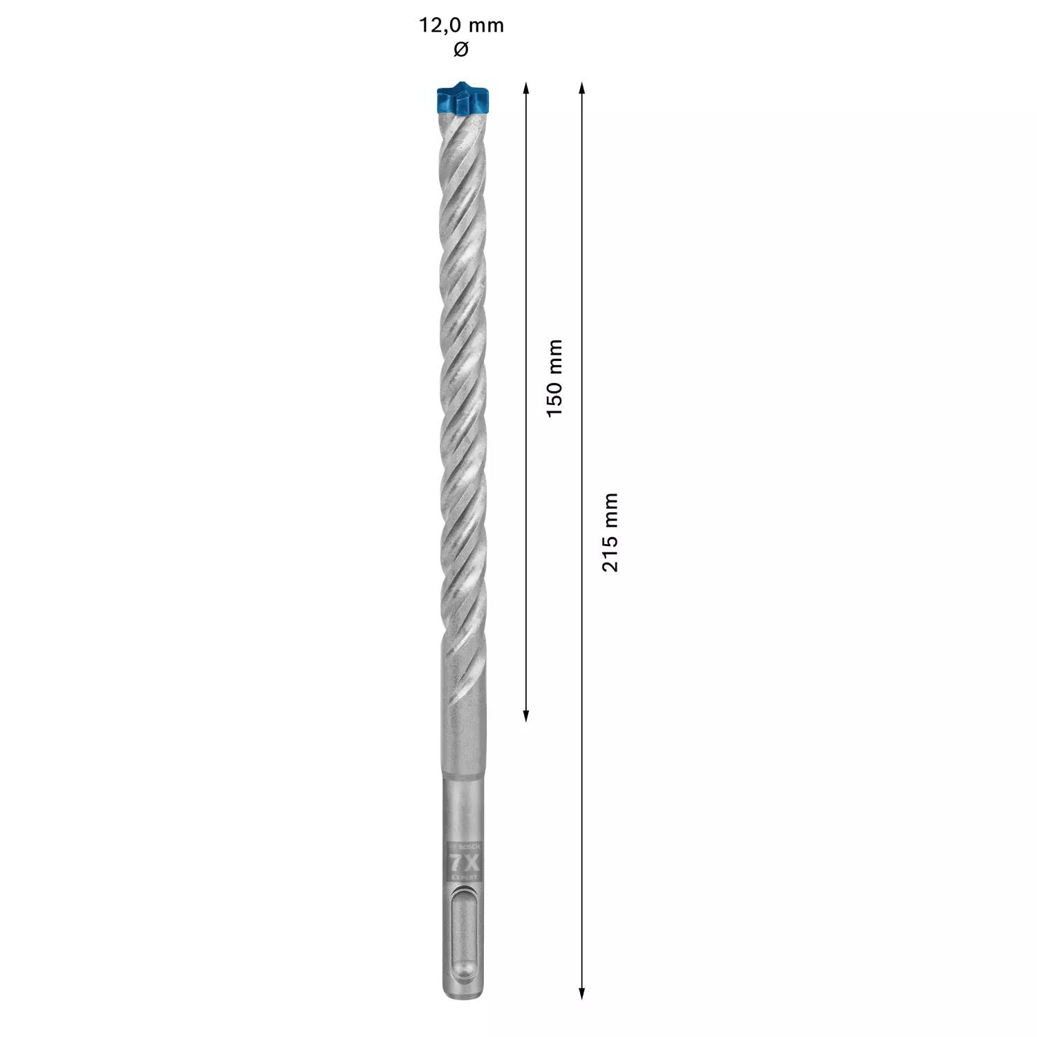 Bosch 2608900174 EXPERT SDS plus-7X Hamerboor - 12x150x215mm (10st)-image