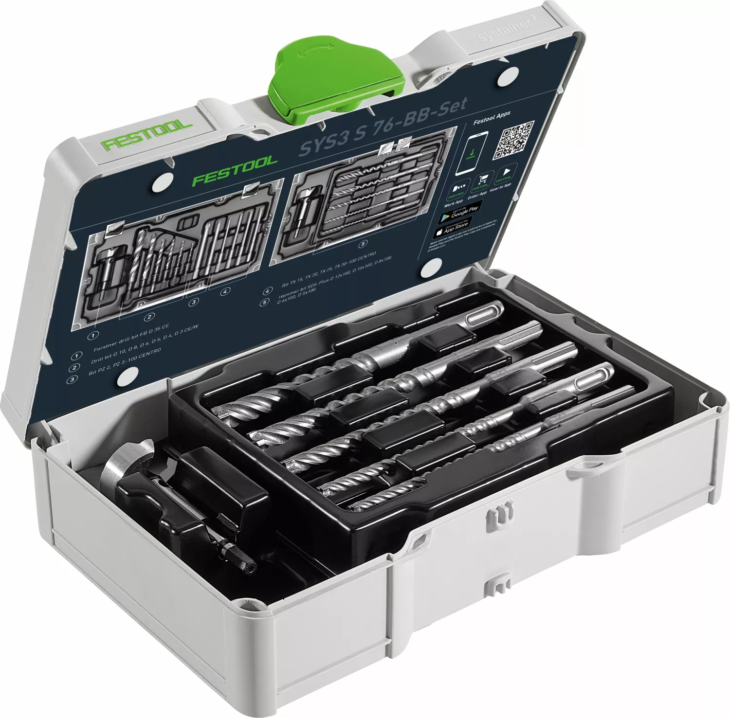 Festool 578119 Bit- en boorset SYS3 S 76-BB-Set-image