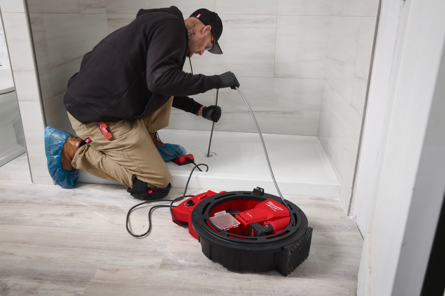 Milwaukee M12 SICO20-0 12V Li-ion accu Riool inspectiecamera HDR - 18mm x 20m-image