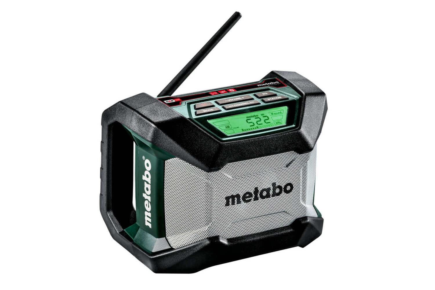 Metabo R 12-18 BT 12V / 18V Li-Ion Accu bouwradio met Bluetooth - werkt op netstroom & accu-image