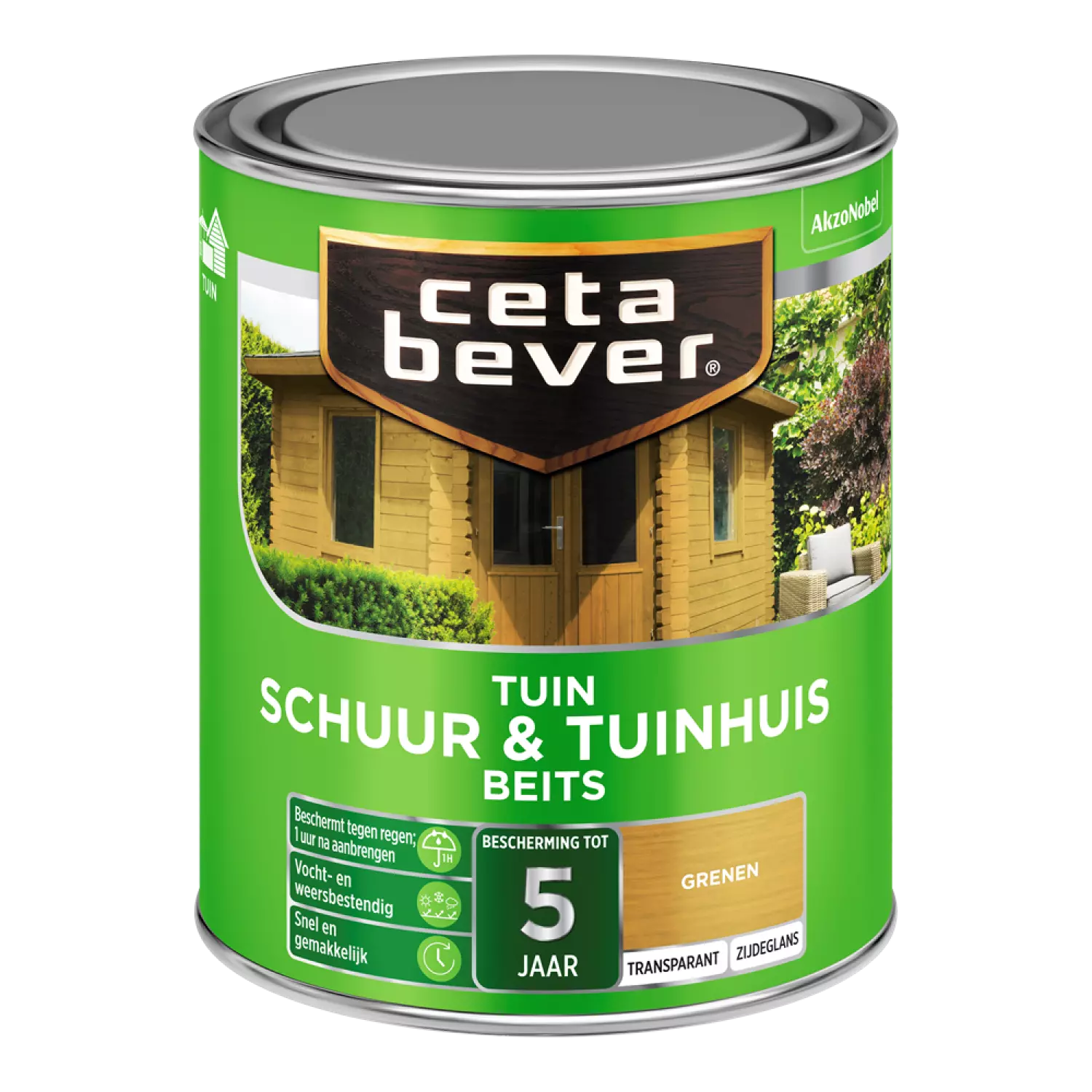 Cetabever Schuur & Tuinhuis Beits Transparant-image