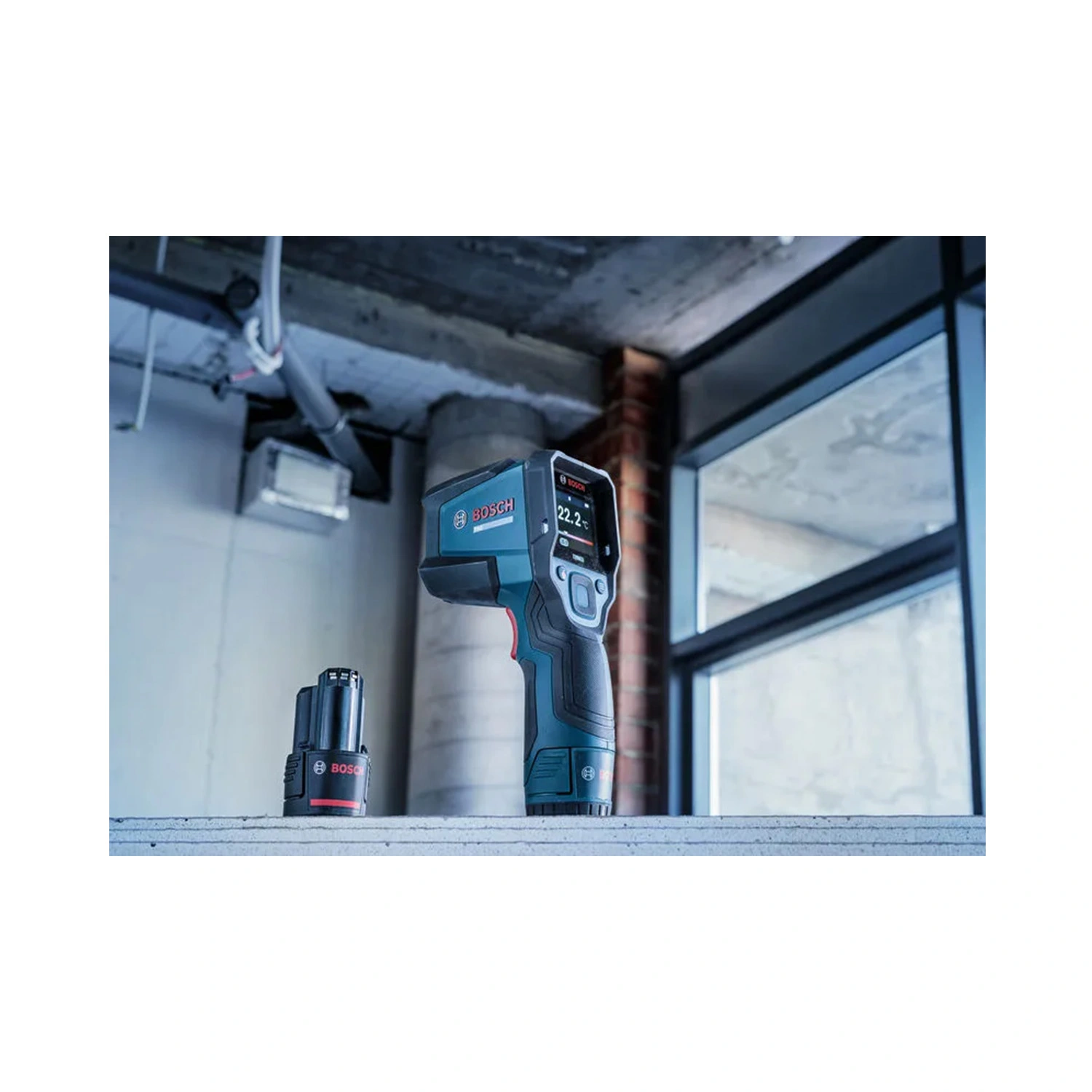 Bosch GIS 12V-700-14 Infraroodthermometer - Bereik -30°C t/m +700°C