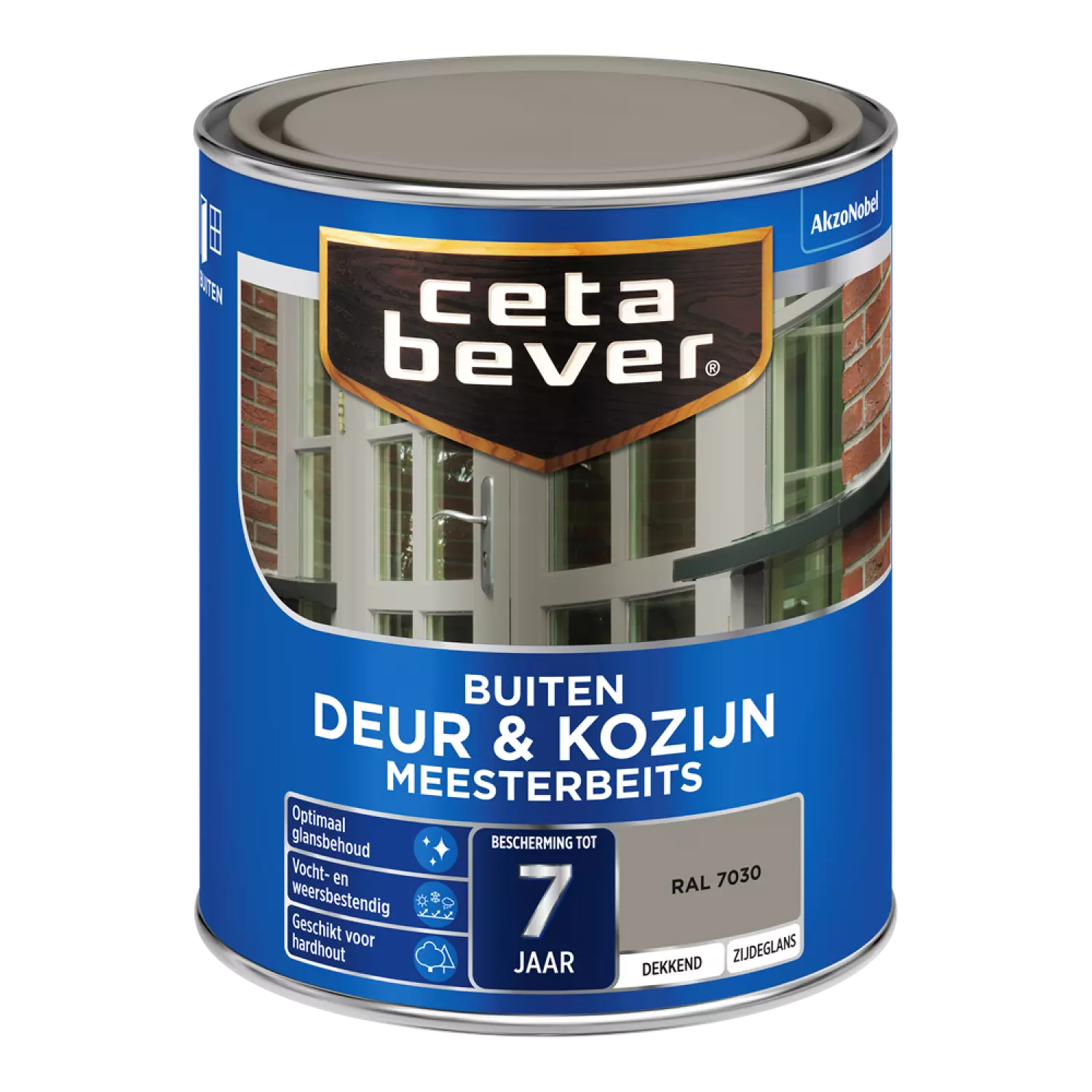 Cetabever Meesterbeits Deur En Kozijn Dekkend - Steengrijs - 750ml-image