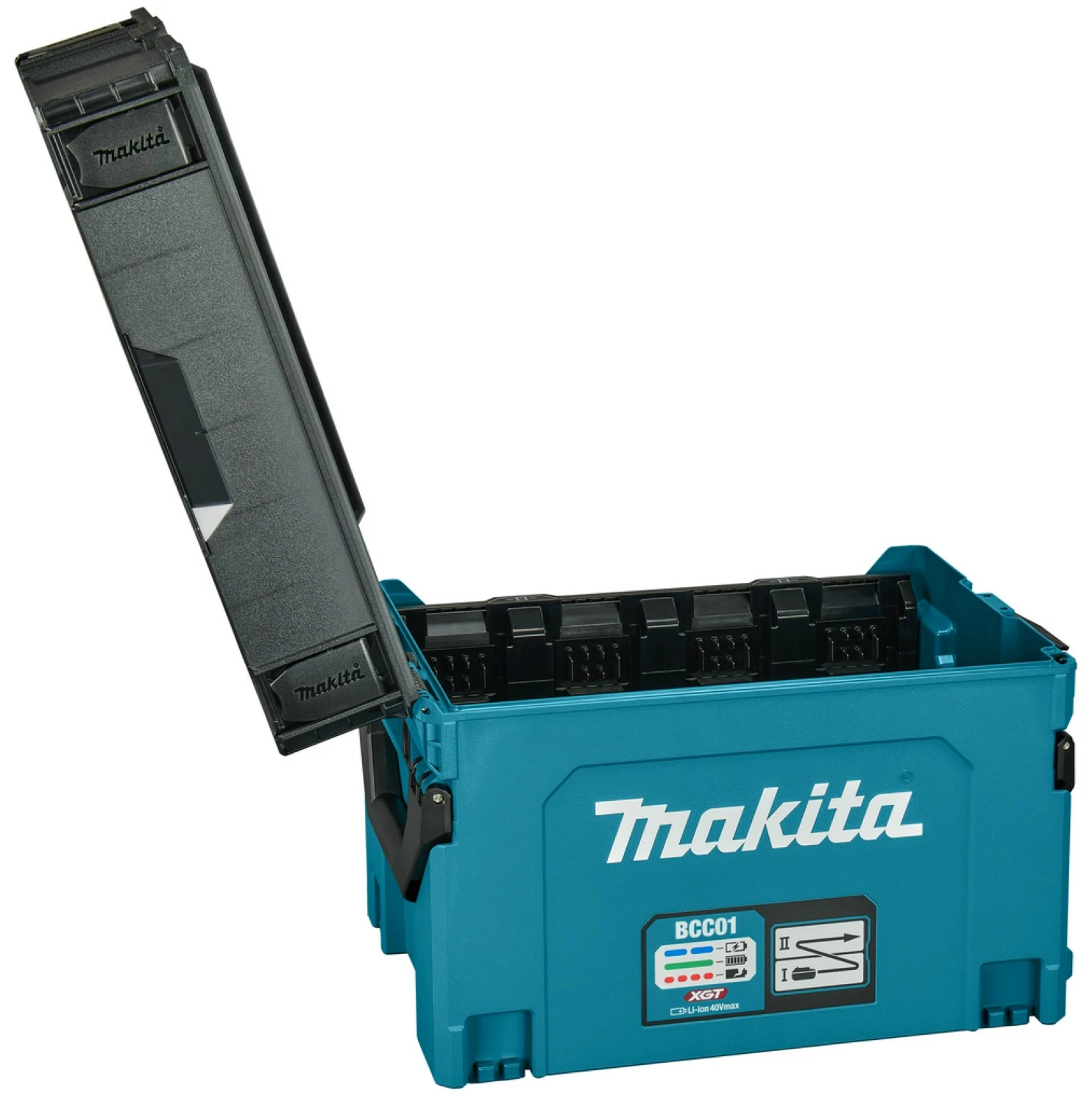 Makita BC001 XGT Oplaadbox voor max 8 accu's (t/m BL4080F)-image